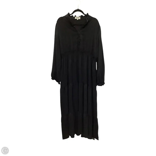 Dress Casual Maxi By Haptics In Black, Size: 3x