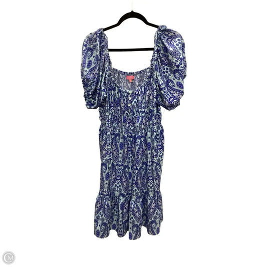 Dress Casual Short By Simply Southern In Blue, Size: Xl