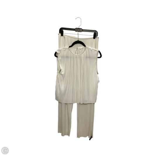 Pants Set 2pc By Mng In White, Size: M