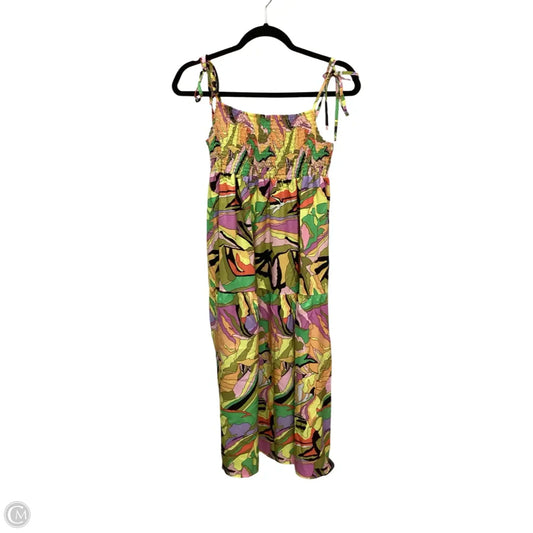 Dress Casual Midi By Sunday Up In Multi-colored, Size: L