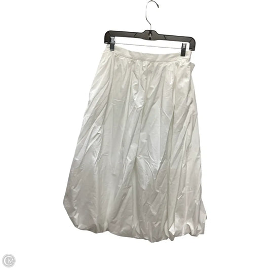 Skirt Maxi By Gap In White, Size: S