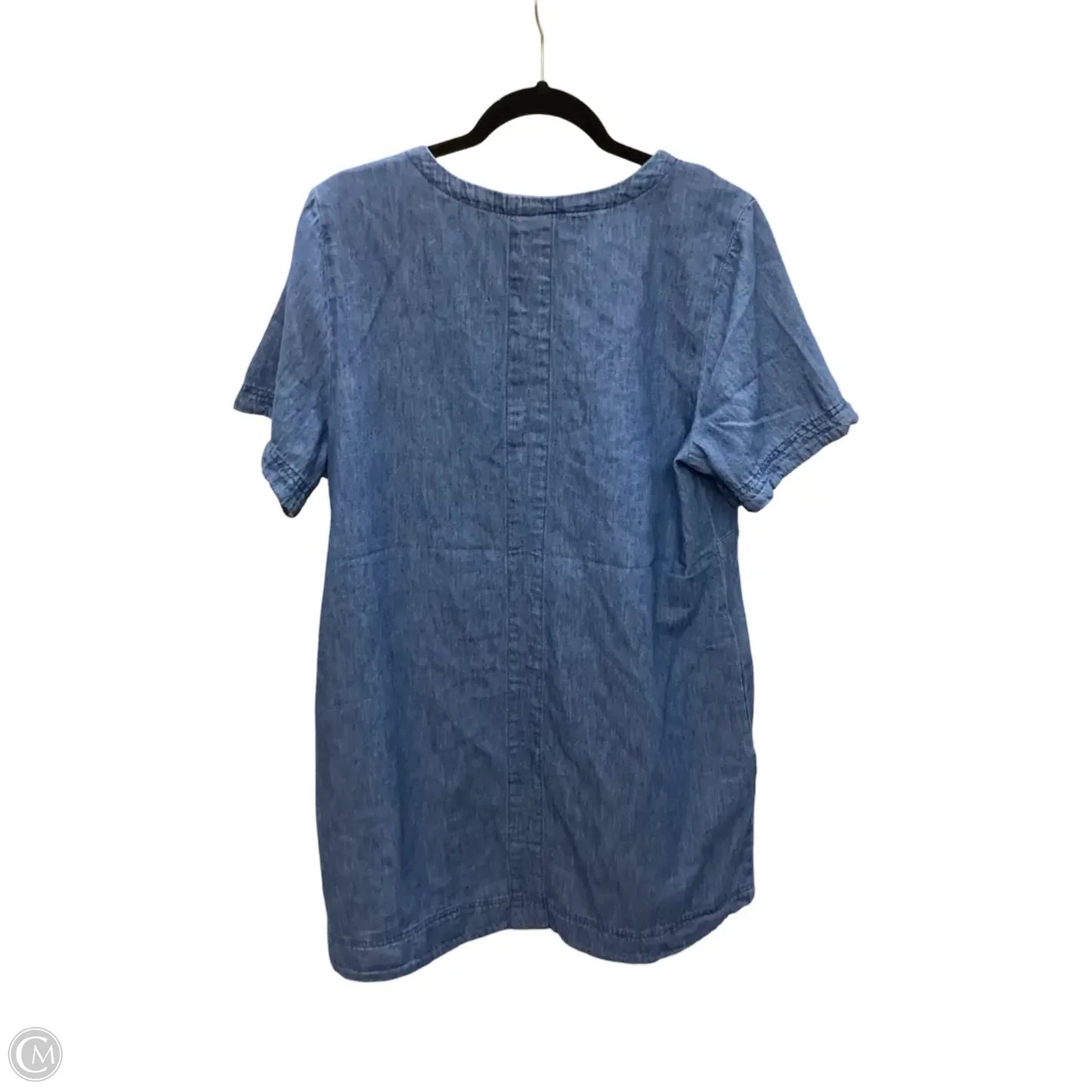 Dress Casual Short By Old Navy In Blue Denim, Size: L