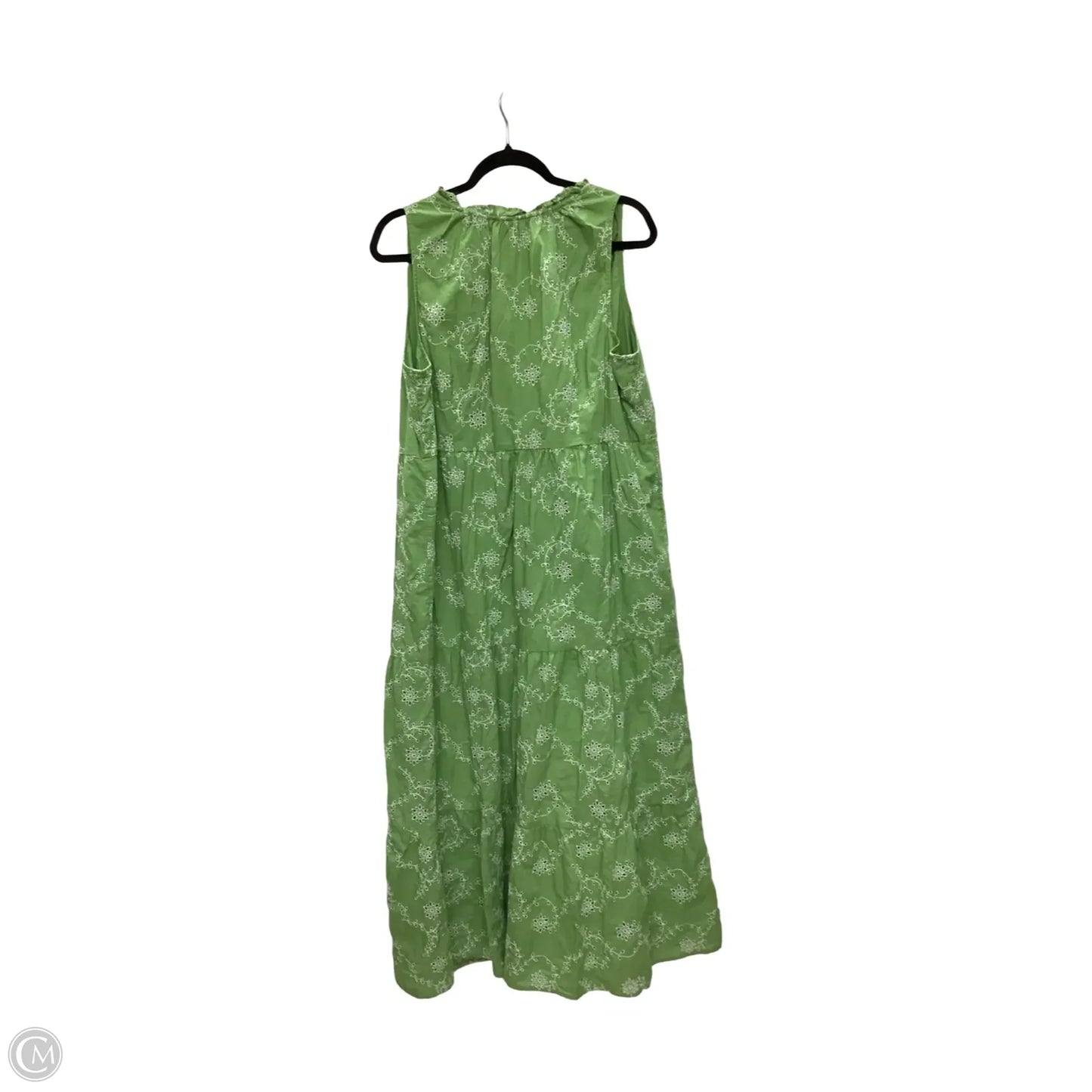Dress Casual Maxi By J. Jill In Green, Size: Xl