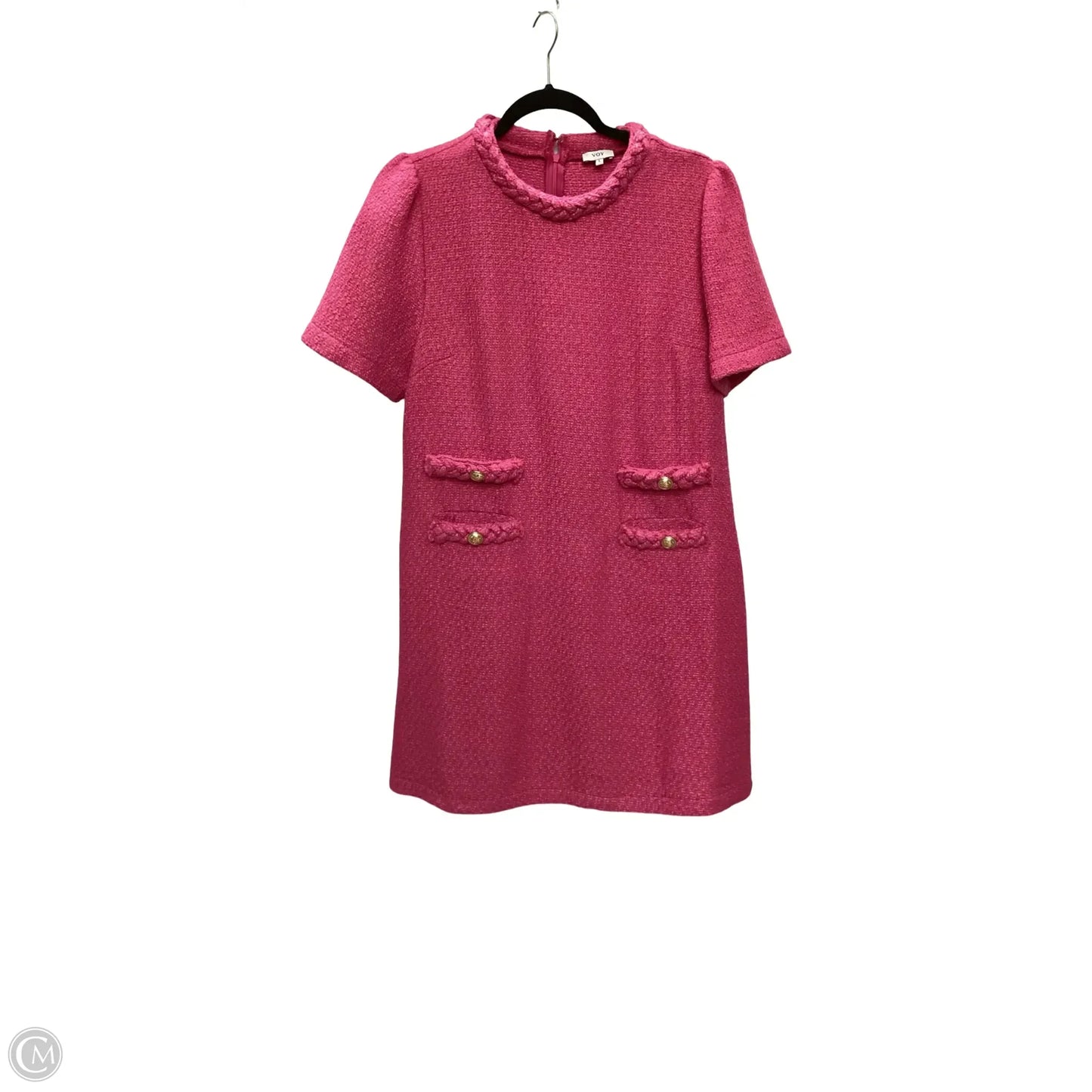 Dress Casual Short By Voy In Pink, Size: L