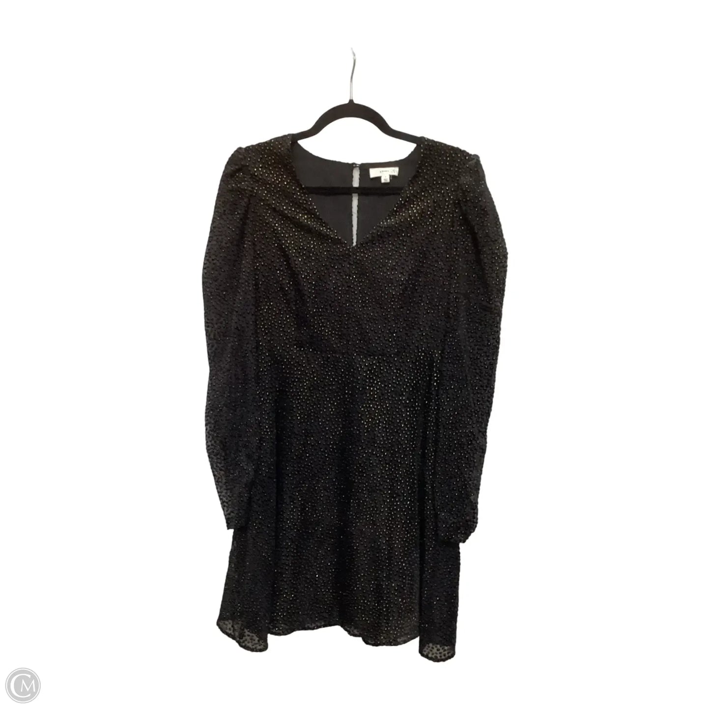 Dress Casual Short By A Loves A In Black & Gold, Size: 2