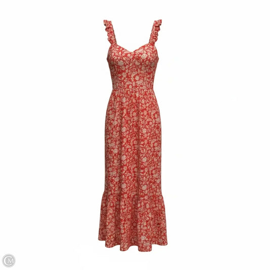 Dress Casual Maxi By Universal Thread In Orange, Size: M