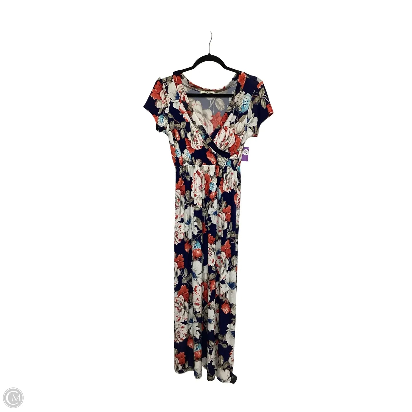 Dress Casual Midi By ELOGES In Floral Print, Size: M