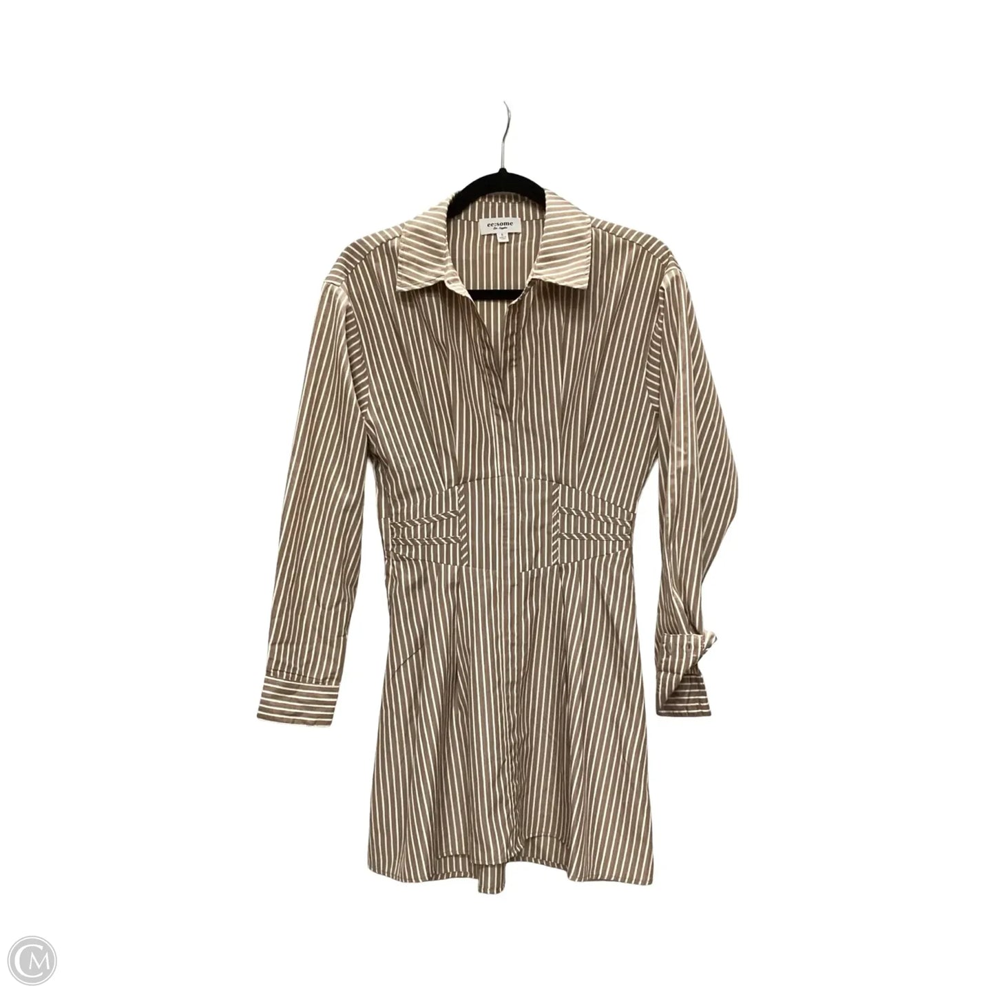 Dress Short By Ee Some In Striped Pattern, Size: S