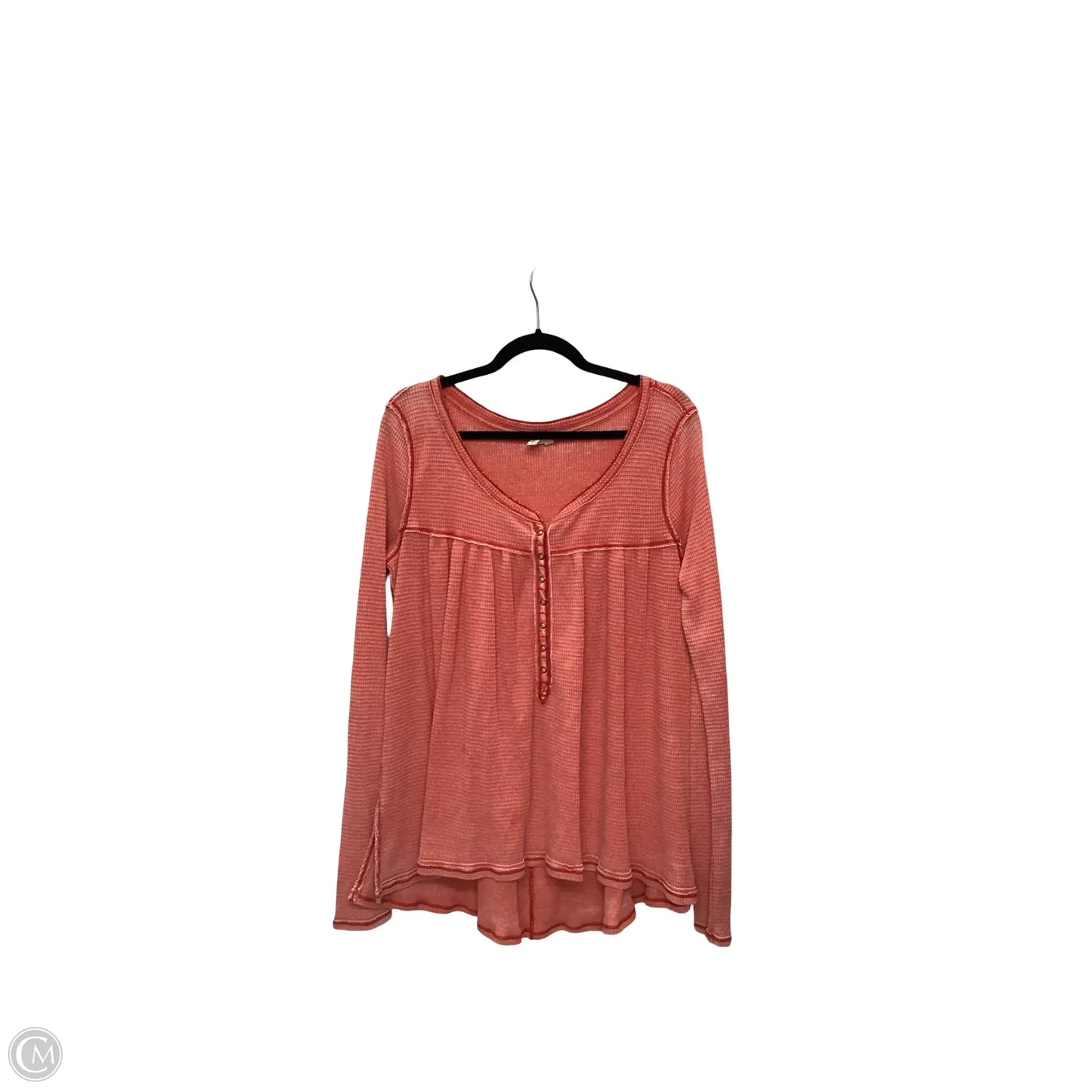 Blouse Long Sleeve By We The Free In Red, Size: L