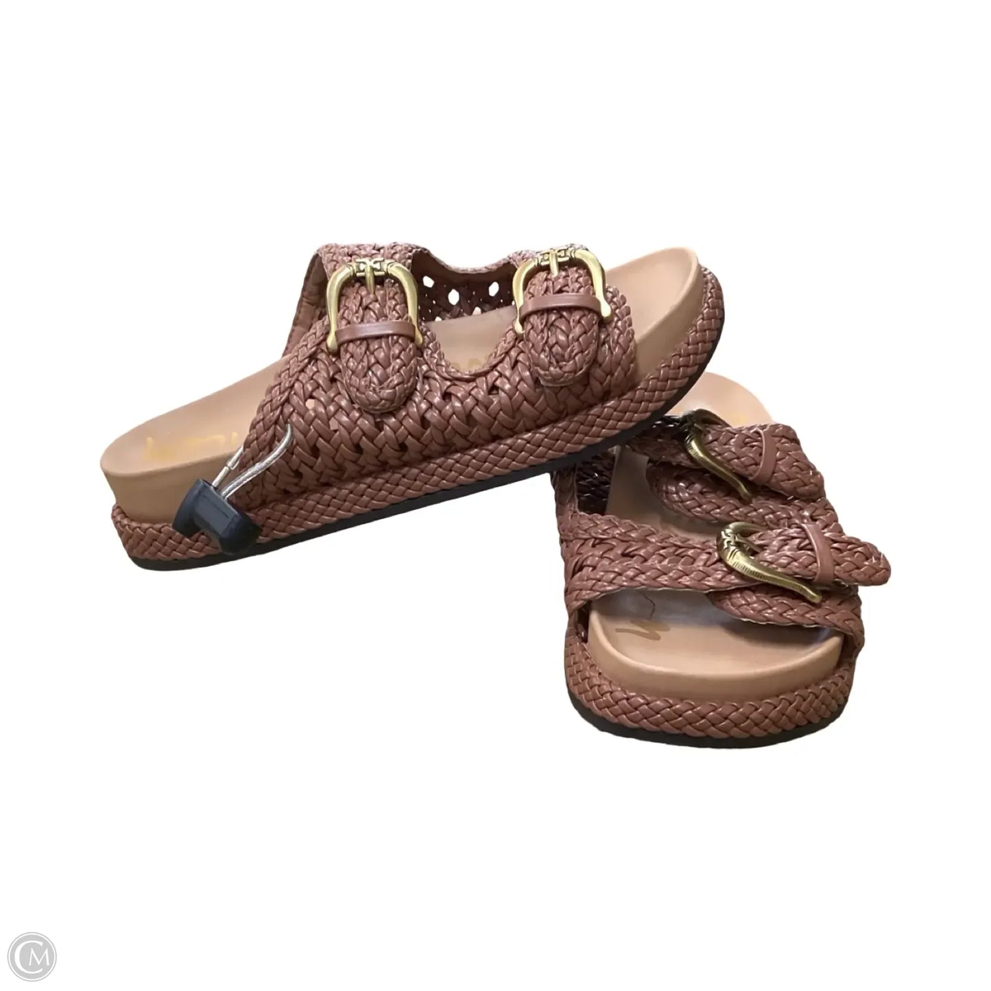 Sandals Flats By Sam Edelman In Brown, Size: 7