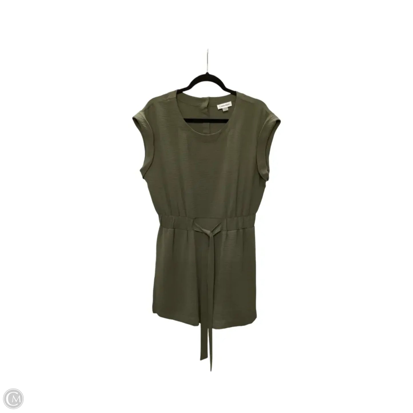 Romper By Calvin Klein In Green, Size: 8