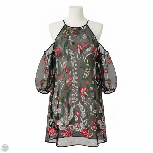 Dress Party Short By Belle Badgley Mischka In Floral Print, Size: 6