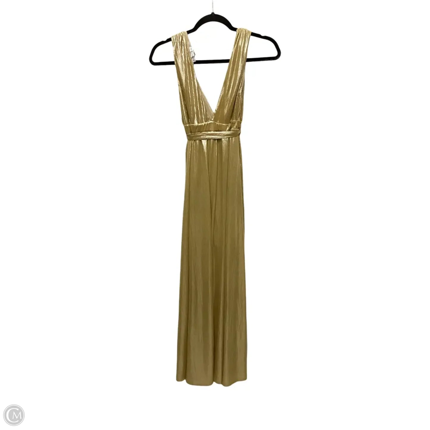 Dress Party Long By Sincerely Jules In Gold, Size: Xs