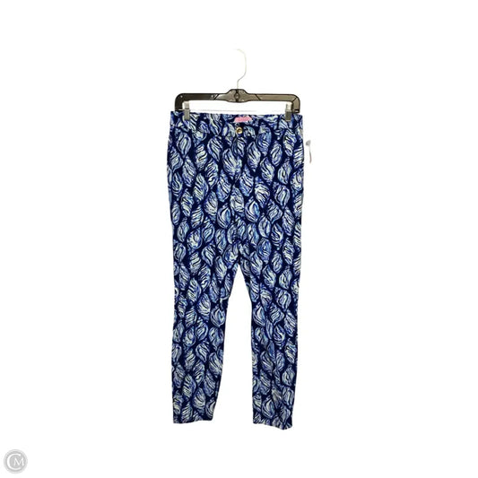 Pants Designer By Lilly Pulitzer In Blue, Size: 10
