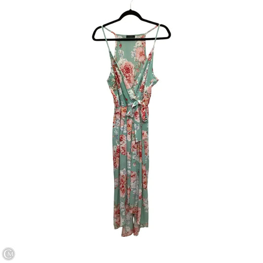 Dress Casual Maxi By Scobe In Teal, Size: Xl