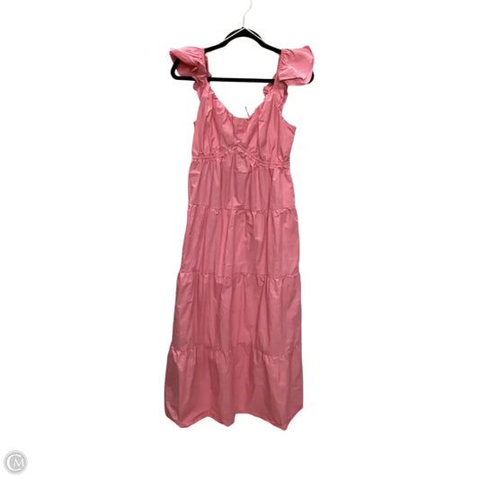 Dress Casual Maxi By Ellison In Pink, Size: L