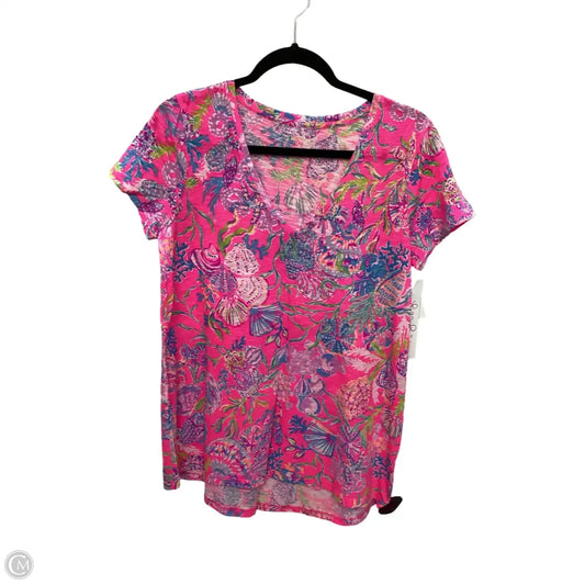 Blouse Designer By Lilly Pulitzer In Pink, Size: M
