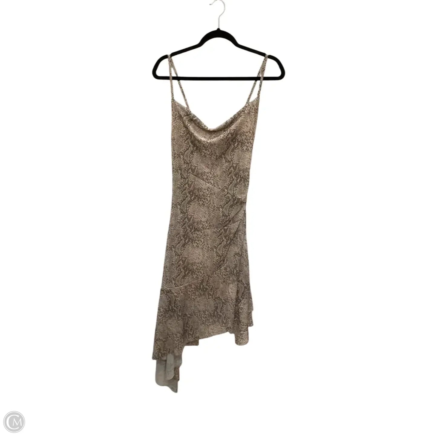 Dress Casual Maxi By Steve Madden In Snakeskin Print, Size: M