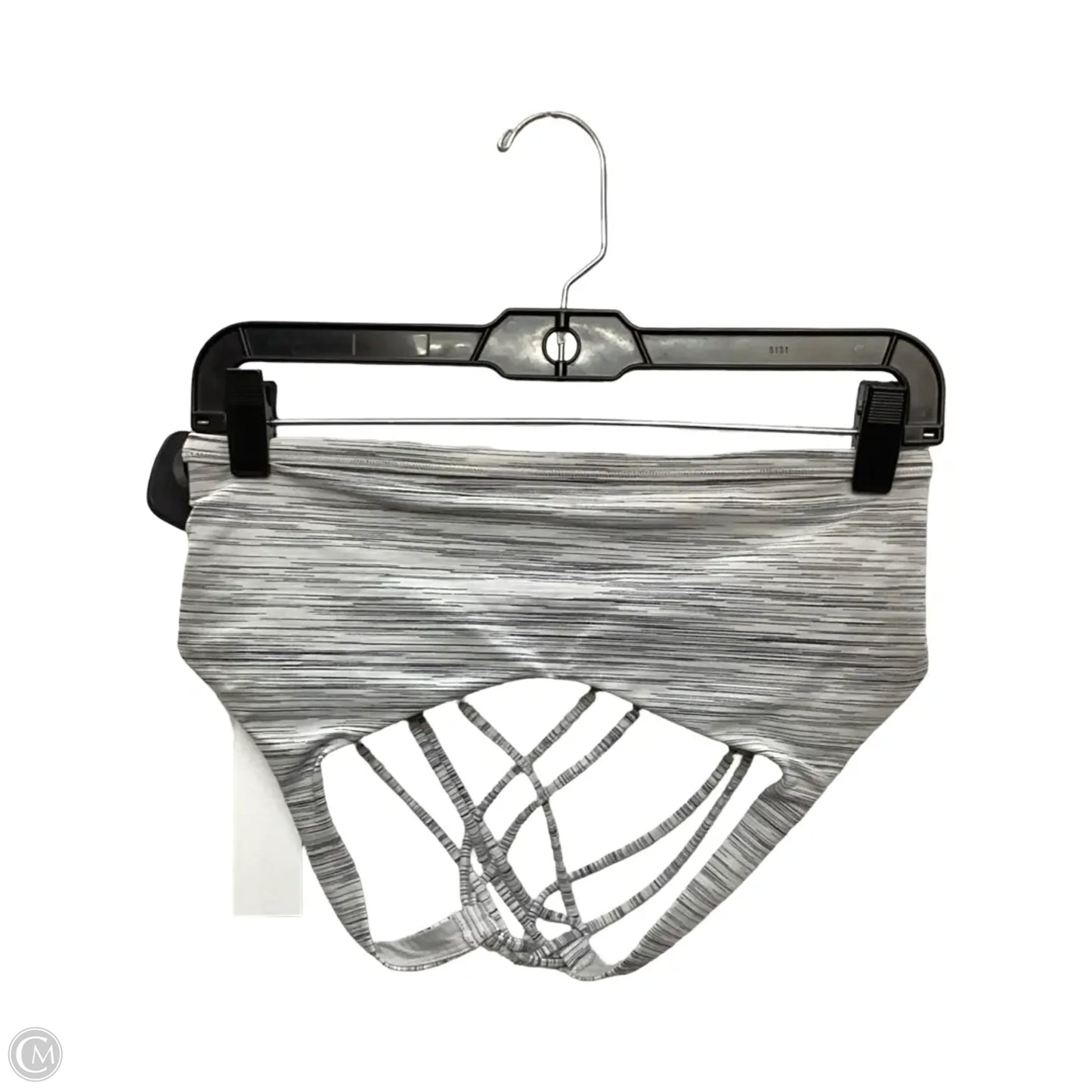 Athletic Bra By Lululemon In Grey, Size: 8