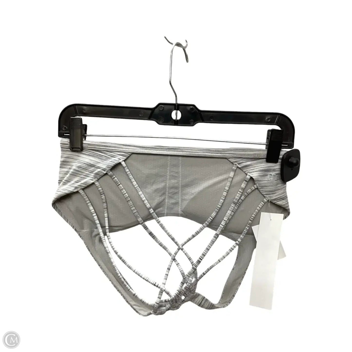 Athletic Bra By Lululemon In Grey, Size: 8