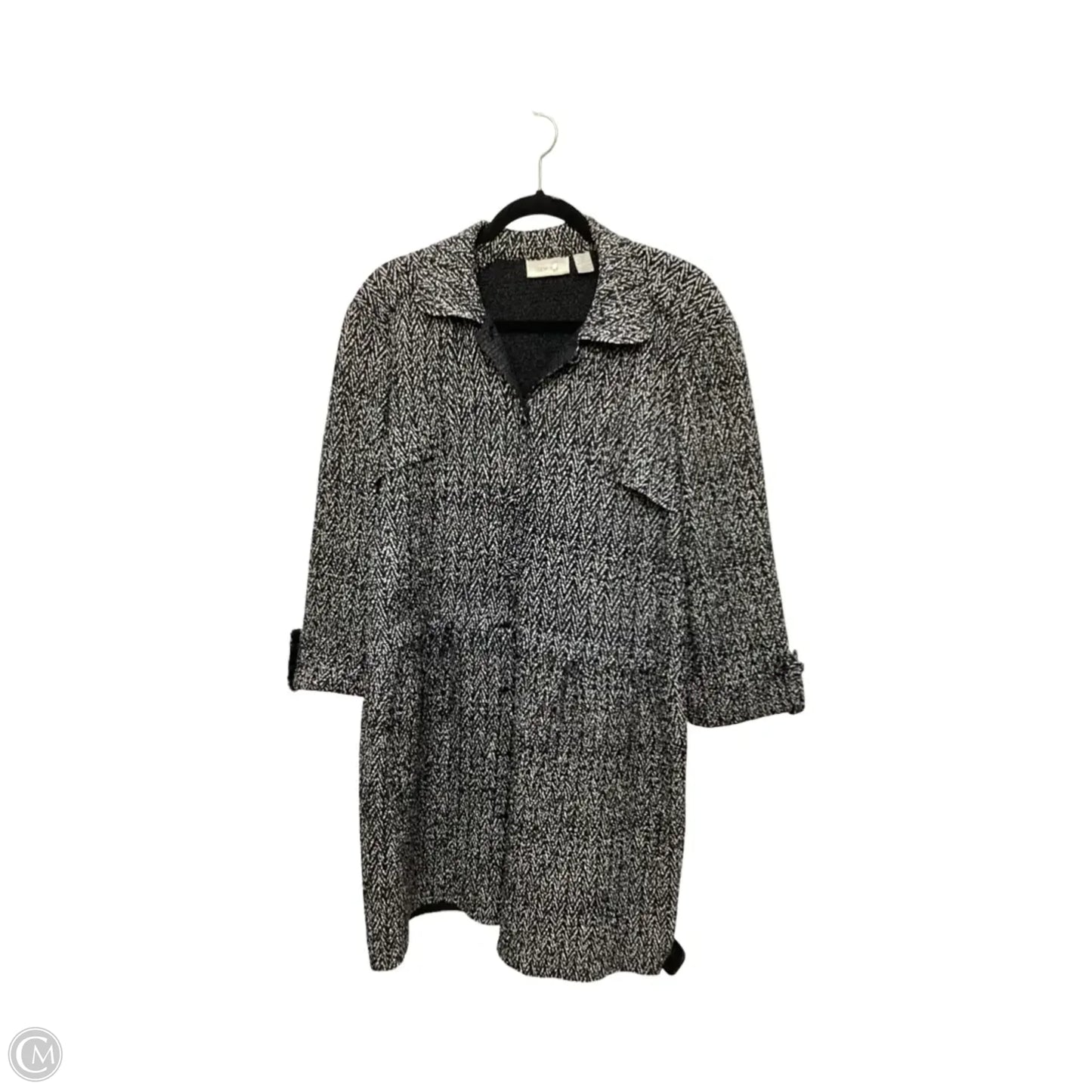 Jacket Other By Chicos In Black, Size: L