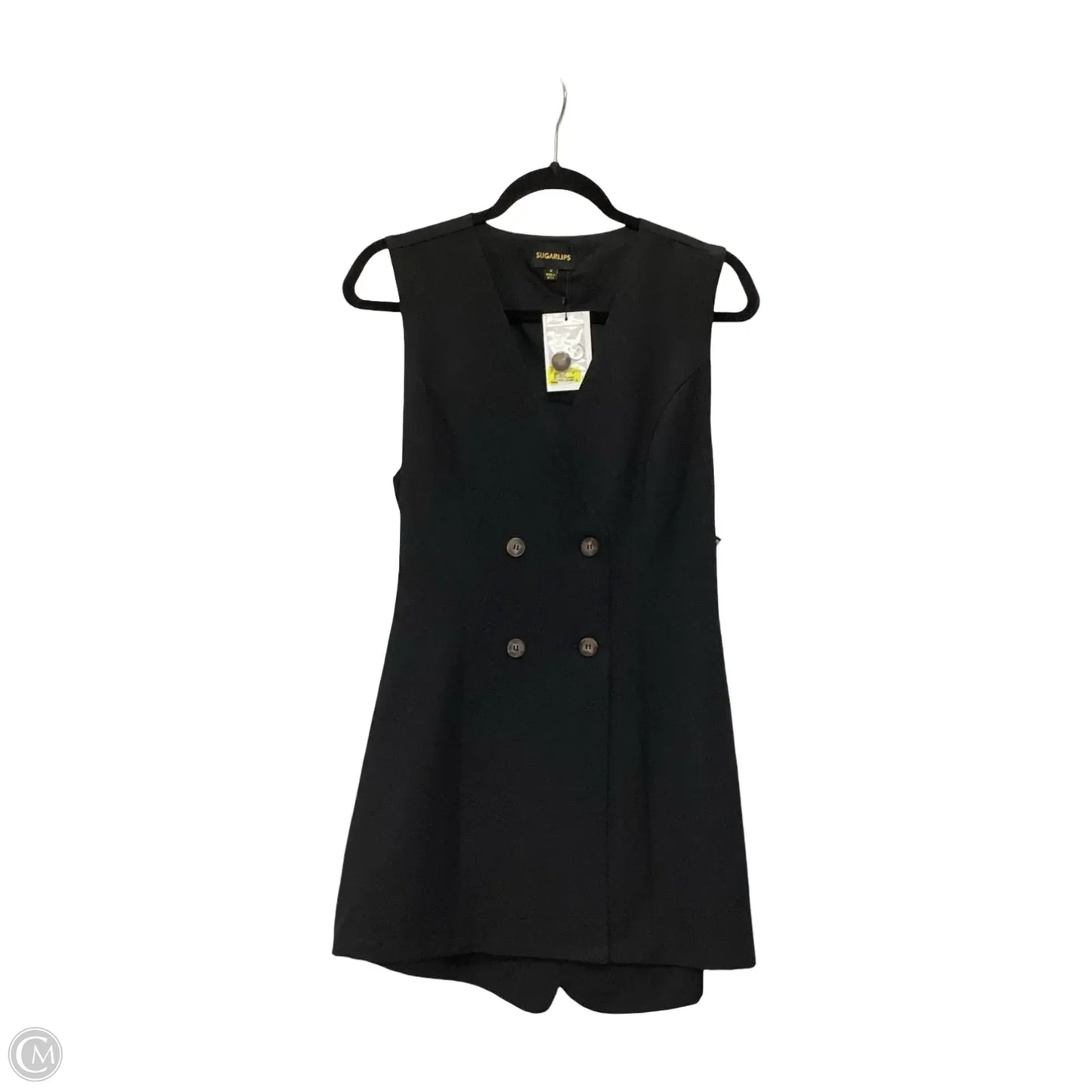 Romper By Sugar Lips In Black, Size: M