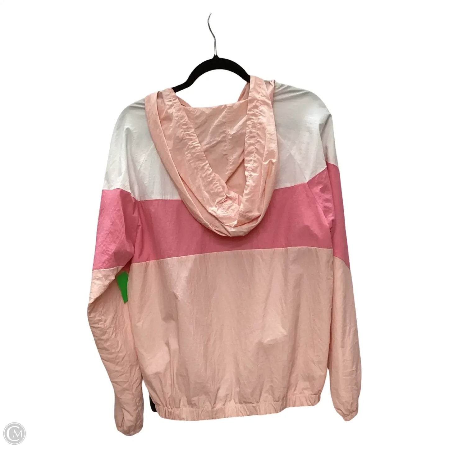 Coat Raincoat By Andthewhy In Pink, Size: S