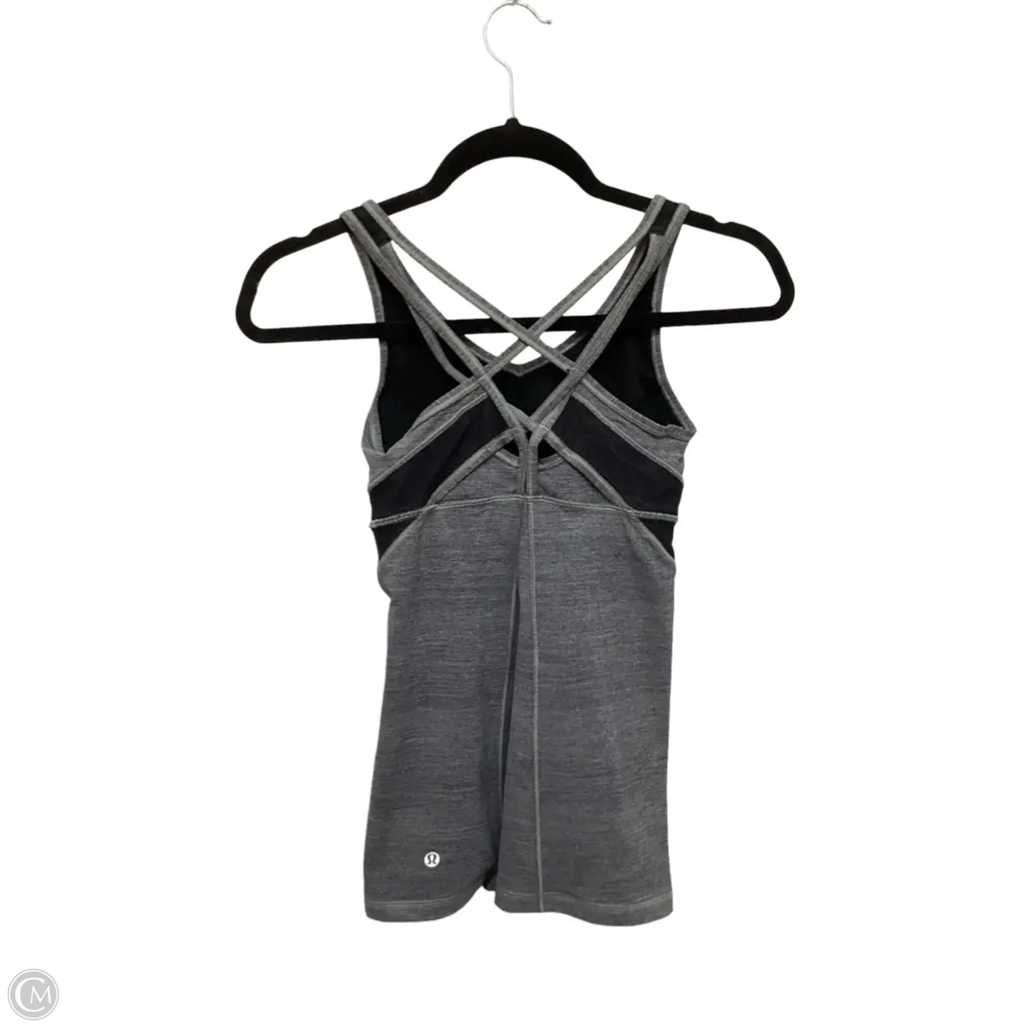 Athletic Tank Top By Lululemon In Grey, Size: 4