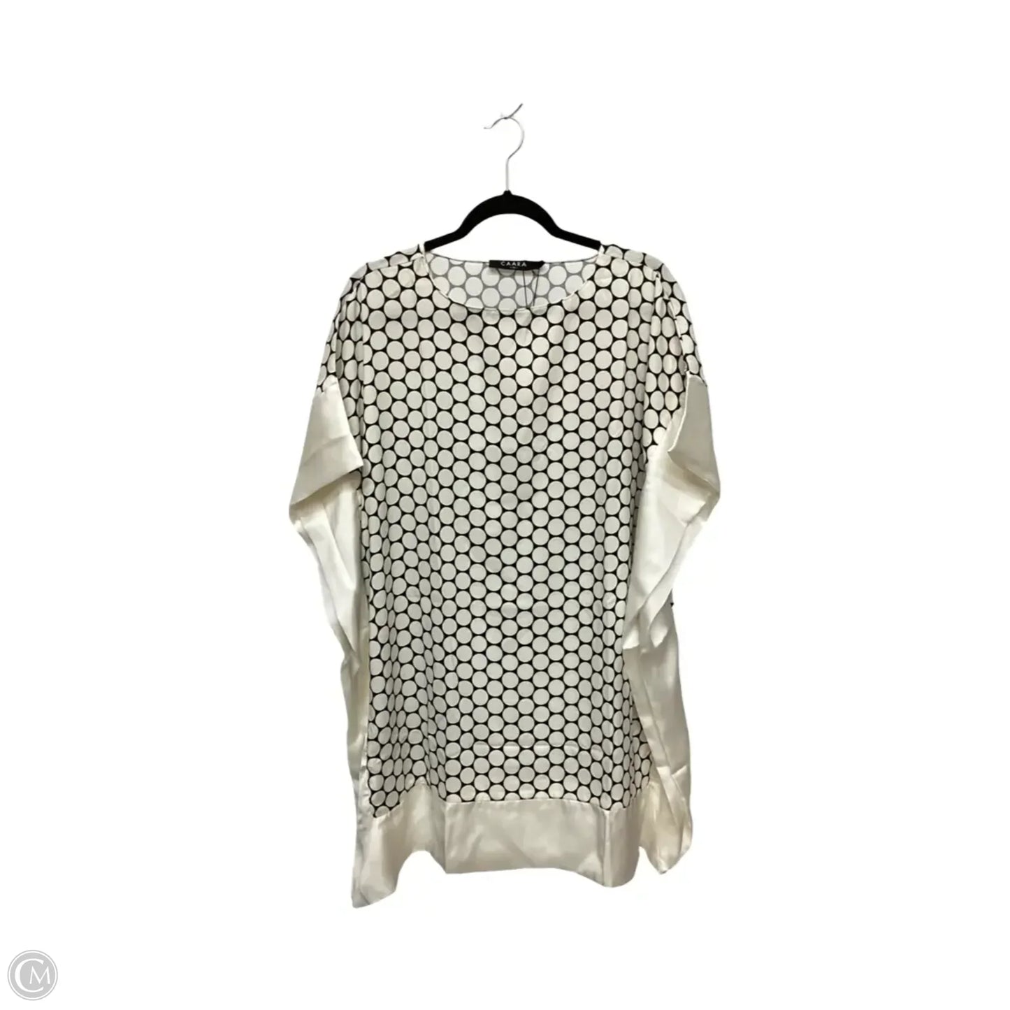 Designer Dress Casual Short By Caara In Polkadot Pattern, Size: Xs