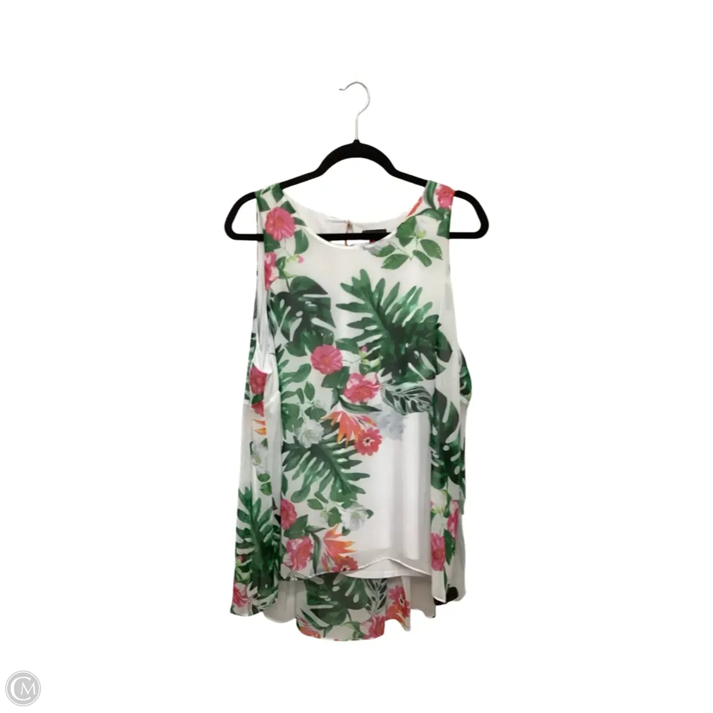 Dress Casual Short By Vince Camuto In White, Size: Xl