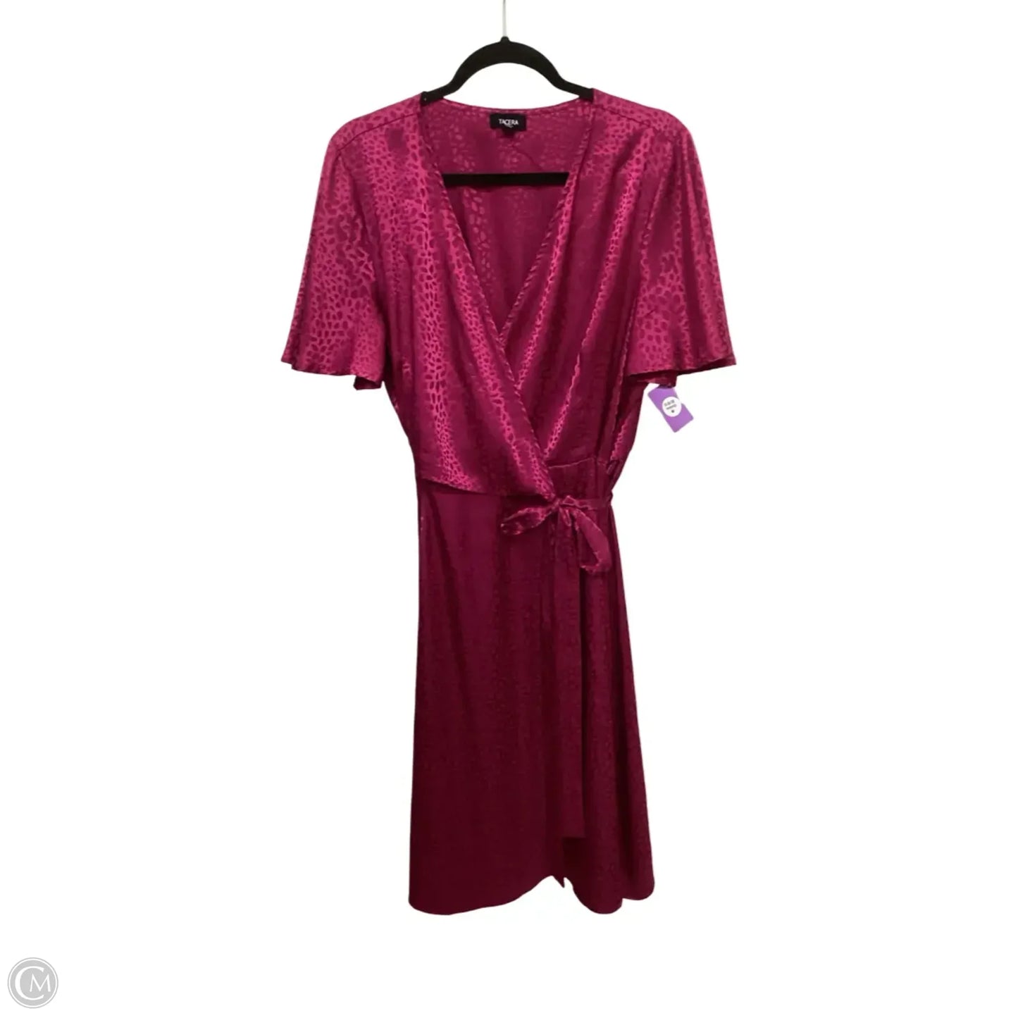 Dress Casual Midi By Tacera In Pink, Size: Xl