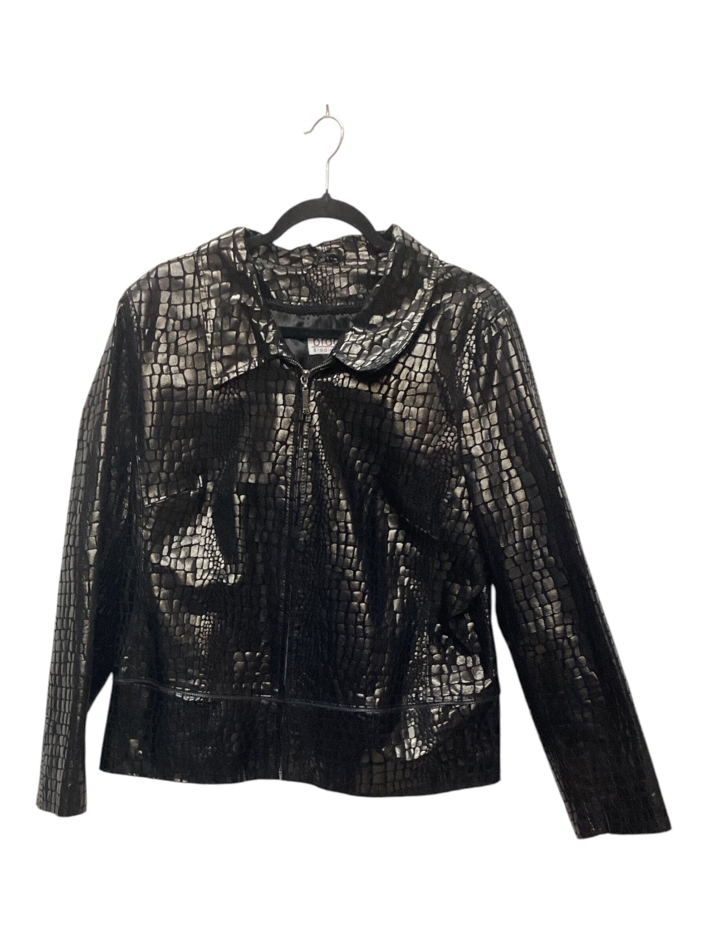 Jacket Moto By Clothes Mentor  Size: L