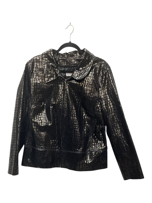 Jacket Moto By Clothes Mentor  Size: L