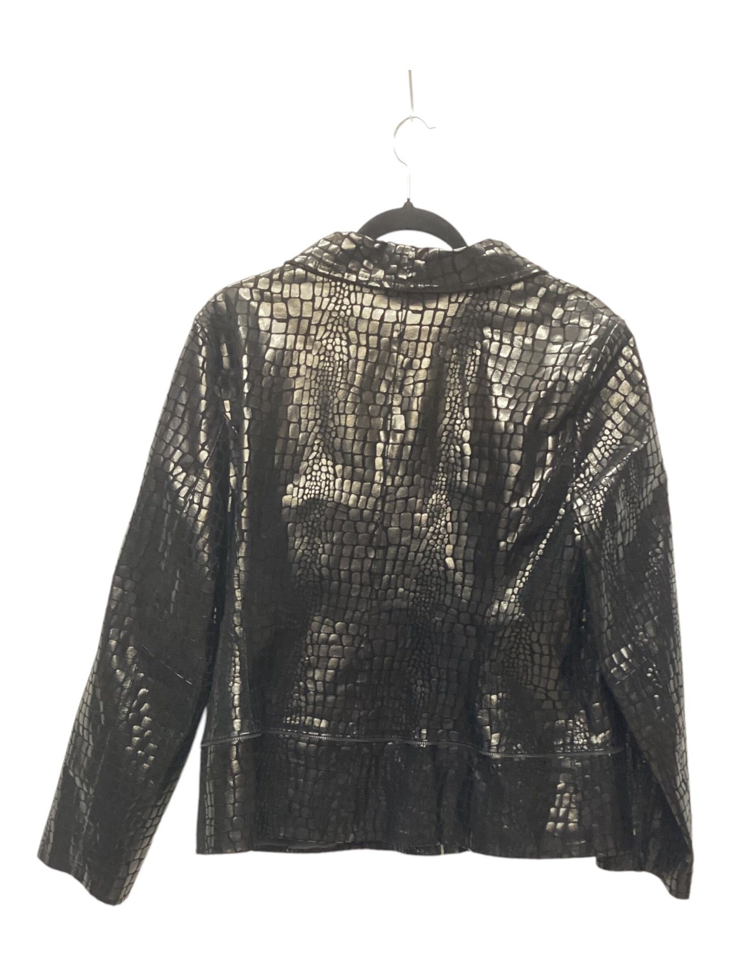 Jacket Moto By Clothes Mentor  Size: L