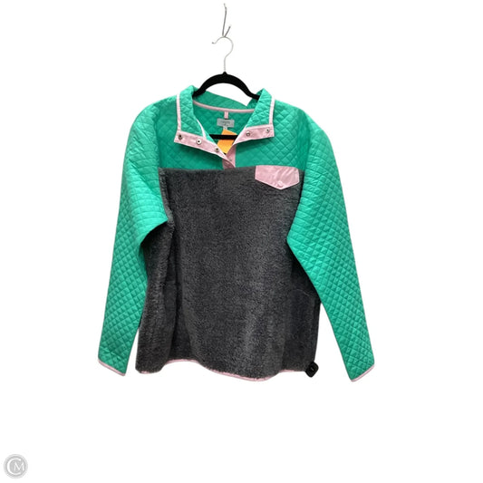 Jacket Fleece By Clothes Mentor In Multi-colored, Size: Xl