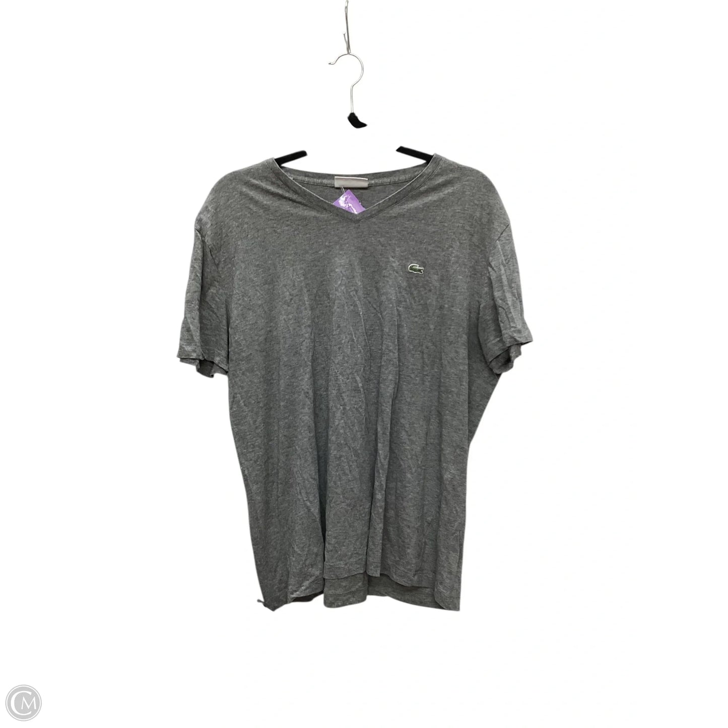 Athletic Tank Top By Adidas In Grey, Size: L