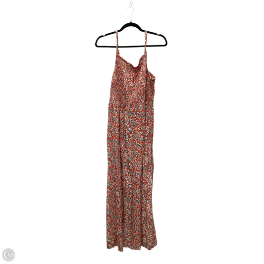 Dress Casual Maxi By Old Navy In Orange, Size: L