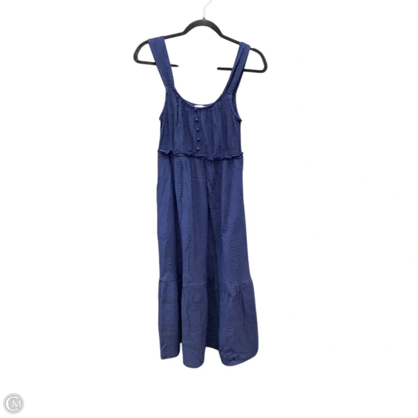 Dress Casual Maxi By Time And Tru In Blue, Size: Xs