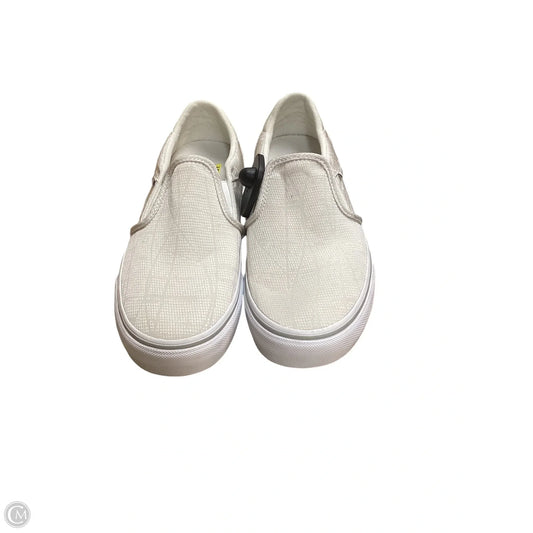 Shoes Sneakers By Vans In Beige, Size: 7.5