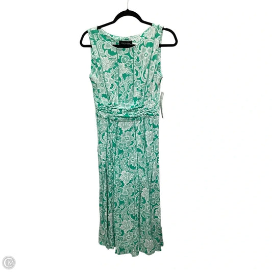 Dress Casual Maxi By Perceptions In Green, Size: M