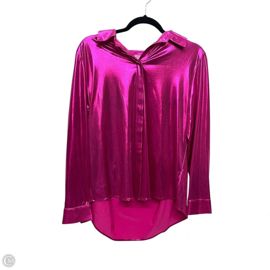 Top Long Sleeve By Jodifl In Purple, Size: S
