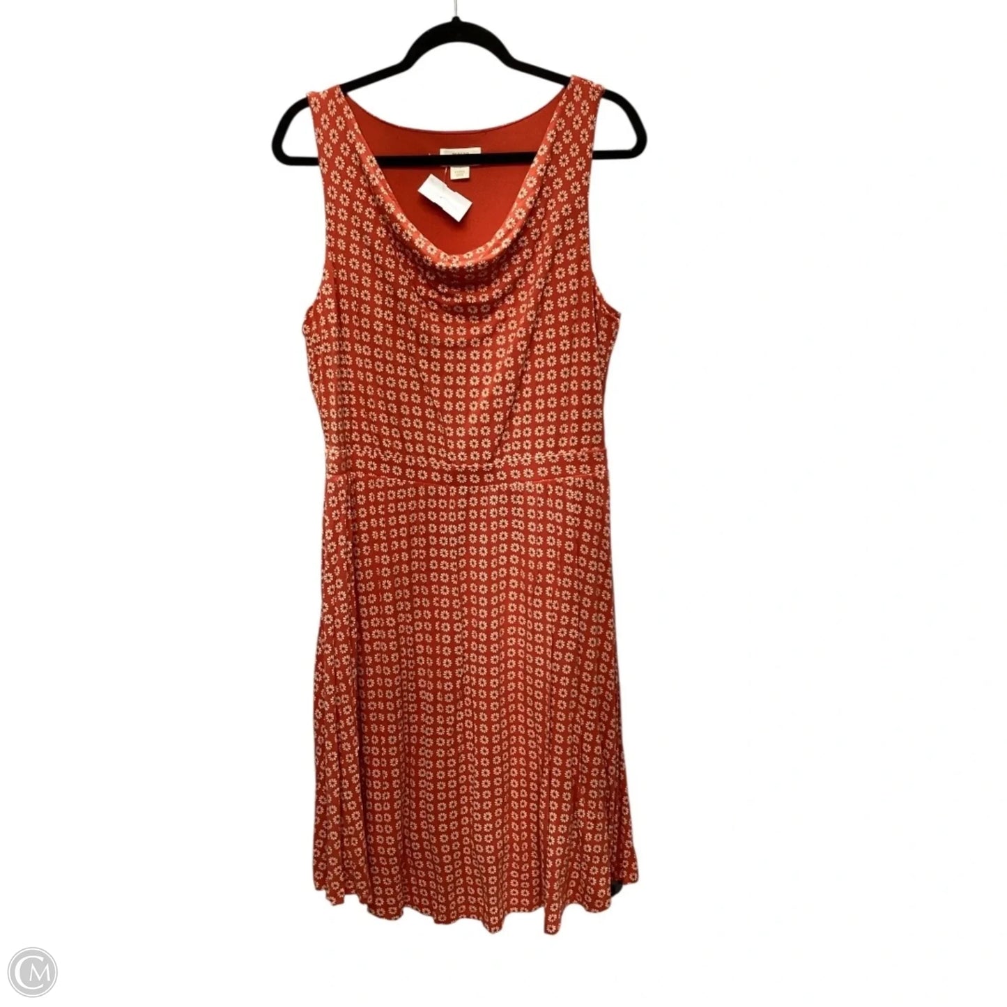 Dress Casual Maxi By Maeve In Orange, Size: L