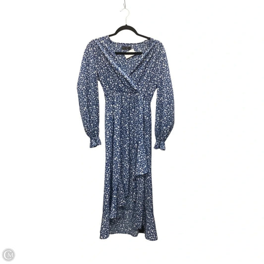 Dress Casual Maxi By Clothes Mentor In Blue, Size: S