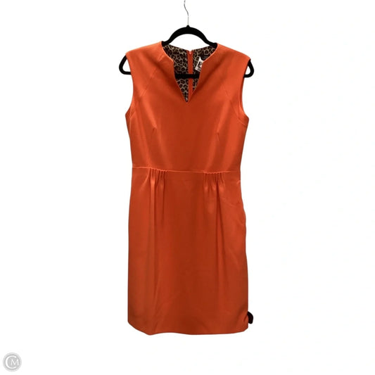 Dress Work By Tahari By Arthur Levine In Orange, Size: M