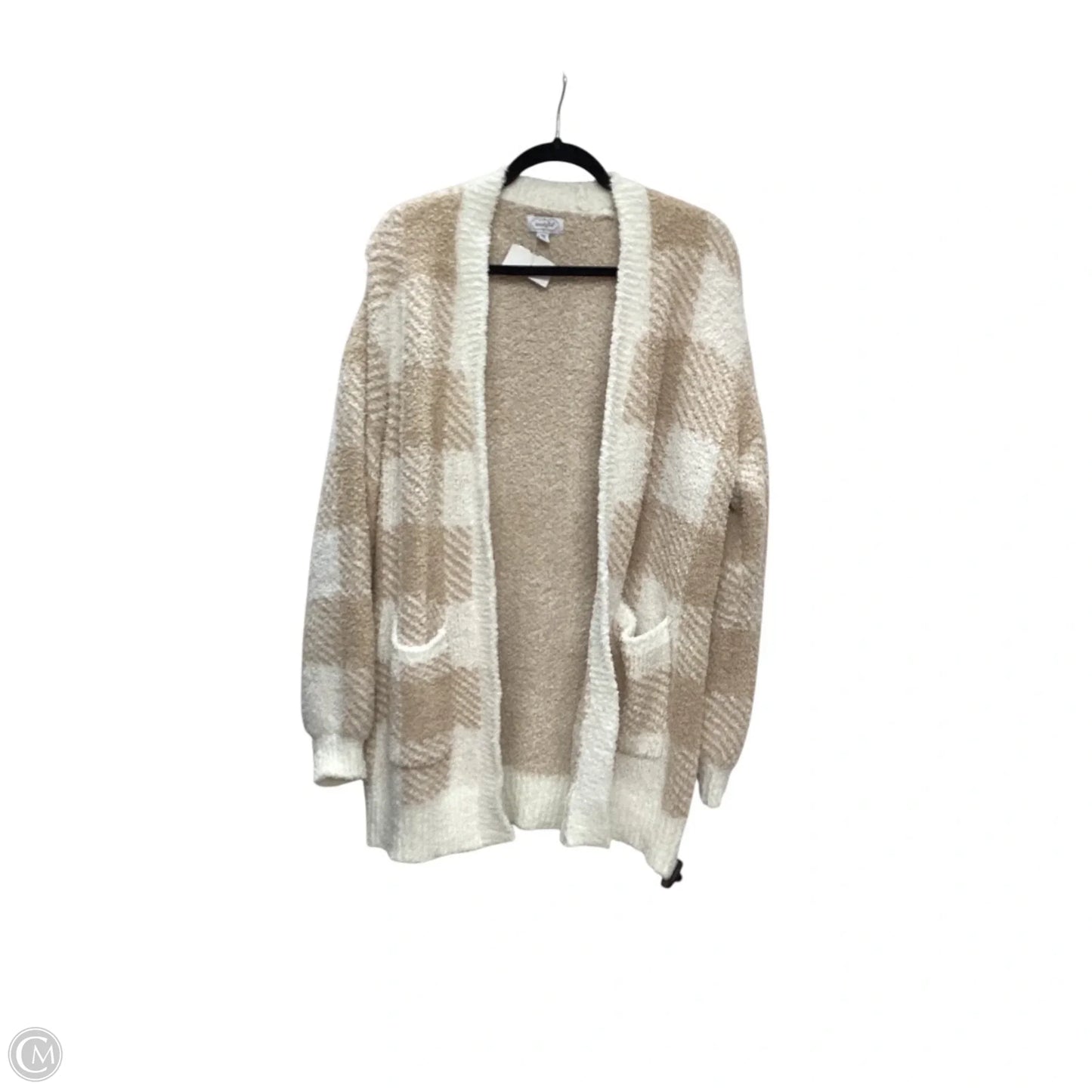 Cardigan By Mudpie In Tan, Size: Osfm