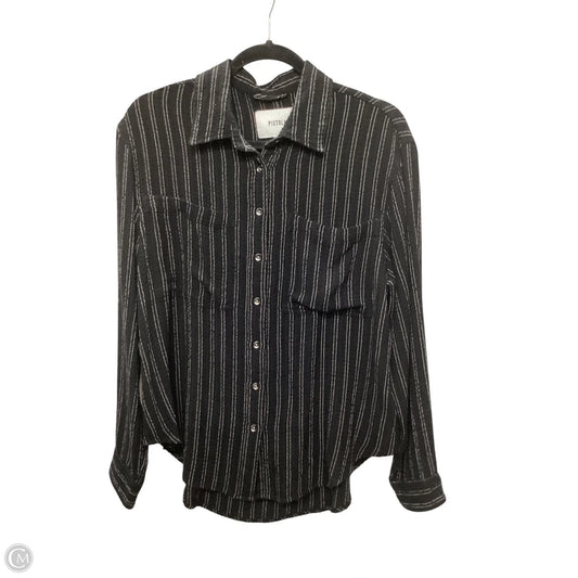 Top Long Sleeve By Pistola In Black, Size: S