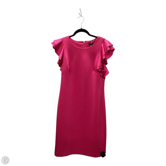 Dress Work By Tommy Hilfiger In Pink, Size: M
