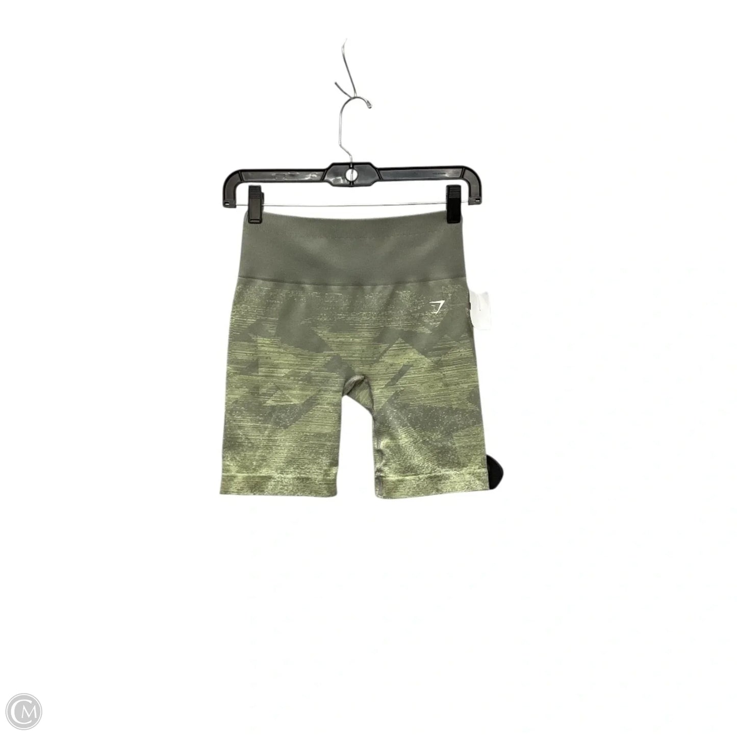 Athletic Shorts By Gym Shark In Yellow, Size: S