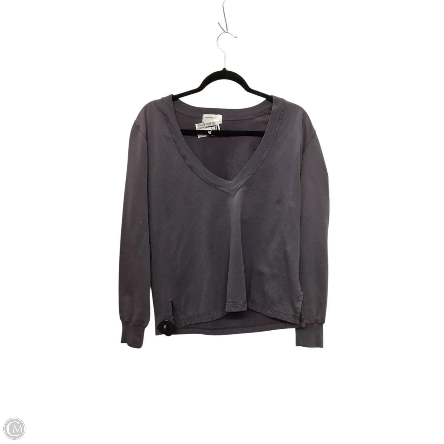 Top Long Sleeve Basic By Allen Allen In Grey