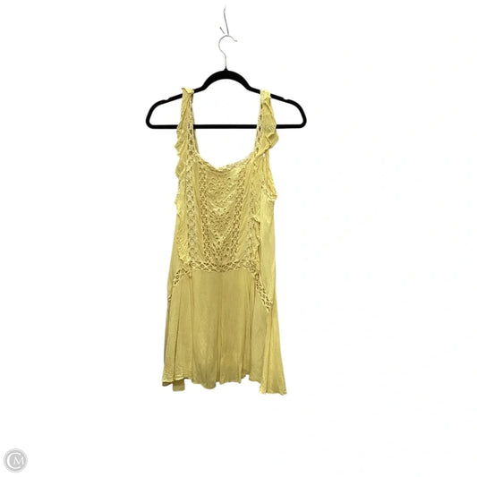 Dress Casual Short By Free People In Yellow, Size: S